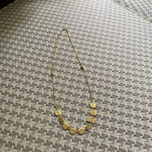 Madewell gold adjustable necklace